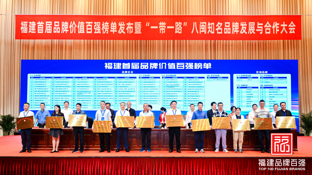 GanoHerb is listed in the Top 100 Brand Values List in Fujian